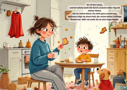 Meine Mama, die Superheldin – Kinderbuch als Ebook